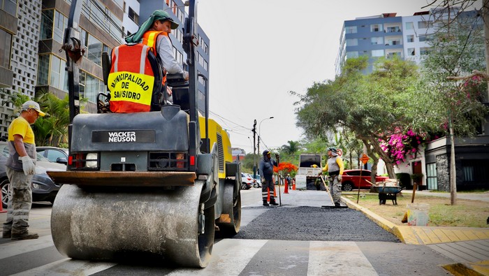 Mantenimiento de vías: Calle Gonzales de la Rosa