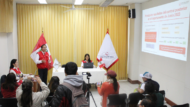 Durante el periodo 2023, la Contraloría General de la República determinó la responsabilidad penal, civil y administrativa de hechos irregulares cometidos por 469 funcionarios públicos de diversas entidades de la región Junín.