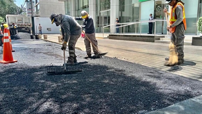 Mantenimiento de vías: Avenida Alberto del Campo