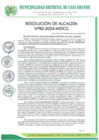 Vista preliminar de documento Resolución de Alcaldía 082-2024