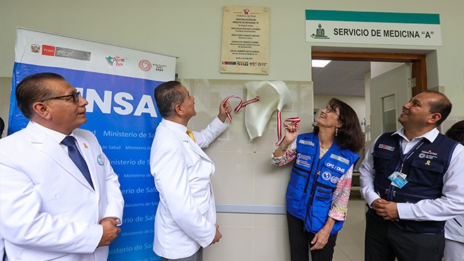 Minsa inauguró primera Unidad Funcional de Cirugía Oncológica Pediátrica para atender casos en todo el país