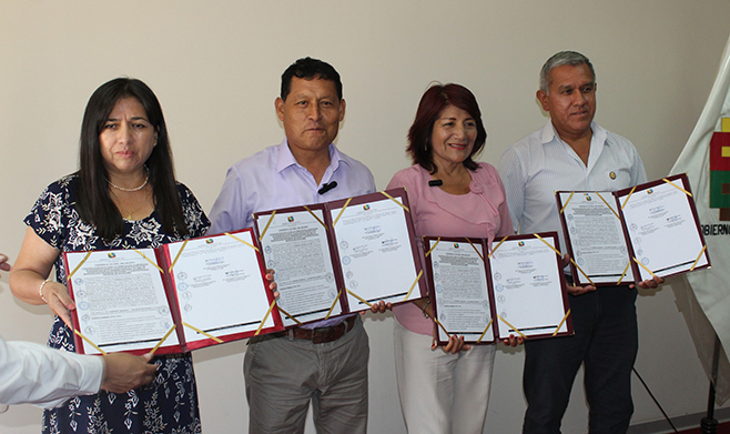 Otro día histórico para Aucallama: Se firma convenio para construcción de Puente Caqui.