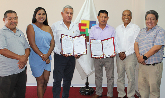 Otro día histórico para Aucallama: Se firma convenio para construcción de Puente Caqui.