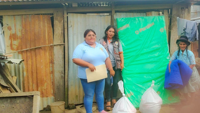defensa civil ayuda humanitaria en kimbiri
