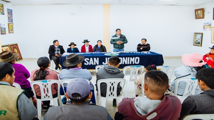 PERSONAS CON DISCAPACIDAD DE SAN JERÓNIMO, SOCIALIZAN ACCIONES PARA PARTICIPAR EN EL PROCOMPITE 2024.