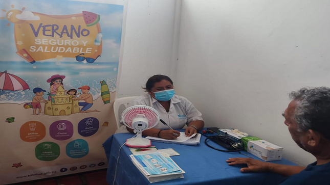 EsSalud Tacna brindó más de 2 mil 200 atenciones a veraneantes del balneario Boca del Río
