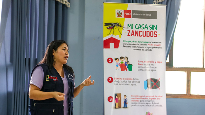 Rol integral de los agentes comunitarios en la lucha contra la anemia y prevención del dengue en el distrito de Santa Ana