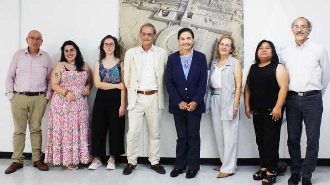 Felipe Criado-Boado se reunió con la doctora Ruth Shady y brindó conferencia sobre “ARQUEO-LOGÍA” Y MONUMENTALIDAD