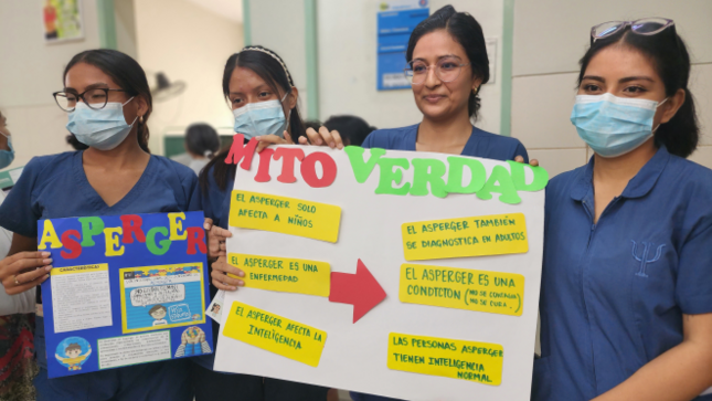 Usuarios del Hospital Santa Rosa reciben charlas