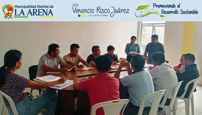 Reunión del Comité Distrital de Seguridad Ciudadana La Arena