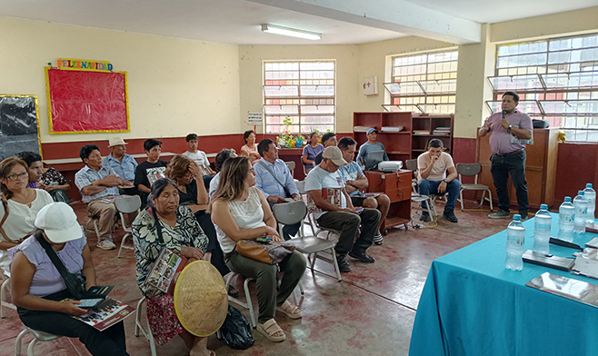 Se realiza con éxito el segundo taller descentralizado del PP2025 en Pasamayo.
