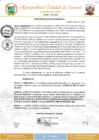 Vista preliminar de documento RESOLUCION DE ALCALDIA N° 003-2022-MDC-ALC