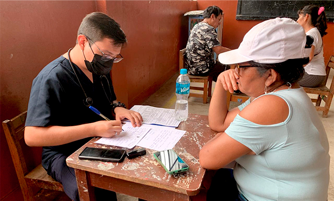 Campaña médica gratuita benefició a familias de San Pedro