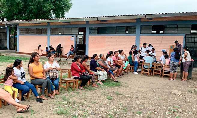 Campaña médica gratuita benefició a familias de San Pedro