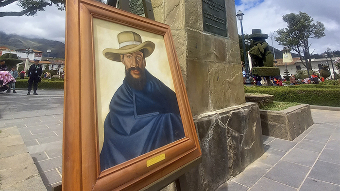 Imagen de los actos de celebración del natalicio de José Faustino Sánchez Carrión.