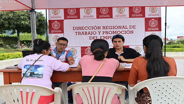 Feria Descentralizada del Centro de Empleo de San Martín 