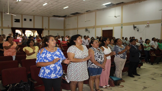 La apertura de esta Asistencia Técnica la realizó el director de UGEL Chulucanas Dr. Edilberto Calle Peña, quien estuvo acompañado por sus funcionarios.