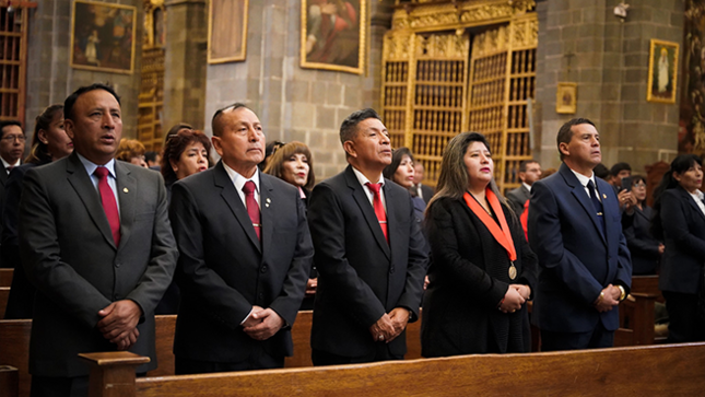 Presidenta de la Corte de Cusco participó en la ceremonia por el 44° Aniversario Institucional y Día del Trabajador Penitenciario