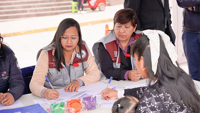 Corte Superior de Justicia Cusco participó de la Campaña de Orientación en protección de los derechos de la familia