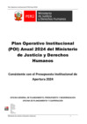 Vista preliminar de documento Plan Operativo Institucional (POI) Anual 2024