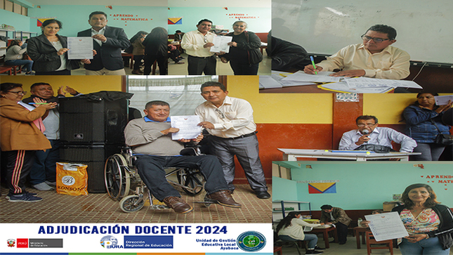 Maestras y Maestros de Ayabaca adjudicaron en los niveles inicial y primaria