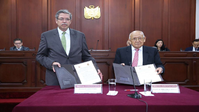 TC de Perú, Colombia y Chile comparten experiencias sobre control de convencionalidad y otros temas comunes