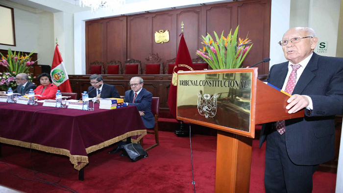 Presidente del TC presenta libro sobre "Justicia e Interculturalidad"