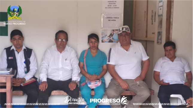 Alcalde Distrital se reúne para evaluar estado situacional de Posta Médica