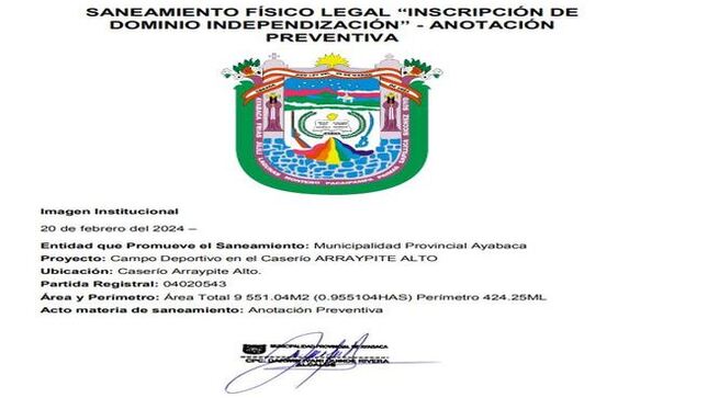COMUNICADO 10
