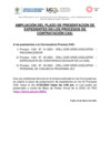 Vista preliminar de documento COMUNICADO 001-2024-AAD AMPLIACIÓN DE PLAZOS DE PRESENTACIÓN