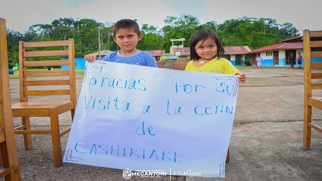 Nueva Obra en CCNN Cashiriari: Institución Educativa Secundaria