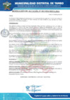 Vista preliminar de documento RESOLUCION DE ALCALDIA N°023-2024-MDT-LM-A
