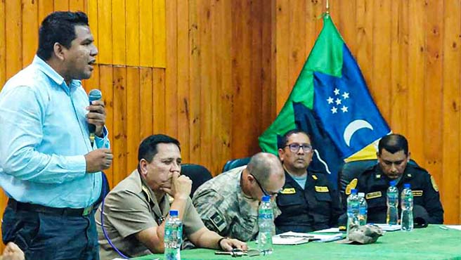 Alcalde de Paita encabeza reunión urgente para abordar crisis de seguridad