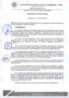 Vista preliminar de documento Resolución de Consejo de Comisión Organizadora