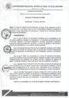 Vista preliminar de documento Resolución de Consejo de Comisión Organizadora