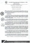 Vista preliminar de documento Resolución de Consejo de Comisión Organizadora