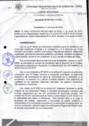 Vista preliminar de documento Resolución de Consejo de Comisión Organizadora