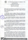 Vista preliminar de documento Resolución de Consejo de Comisión Organizadora