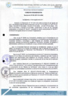 Vista preliminar de documento Resolución de Consejo de Comisión Organizadora