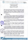 Vista preliminar de documento Resolución de Consejo de Comisión Organizadora