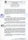 Vista preliminar de documento Resolución de Consejo de Comisión Organizadora