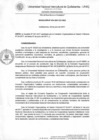 Vista preliminar de documento Resolución de Consejo de Comisión Organizadora