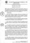 Vista preliminar de documento Resolución de Consejo de Comisión Organizadora