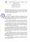 Vista preliminar de documento Resolución de Consejo de Comisión Organizadora