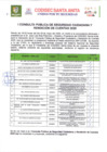 Vista preliminar de documento I CONSULTA PUBLICA DE SEGURIDAD CIUDADANA Y RENDICION DE CUENTAS 2020 CODISEC SANTA ANITA