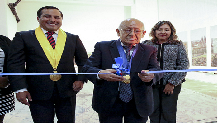 Presidente del TC Manuel Miranda recibió condecoración "Ciudad del Rímac"