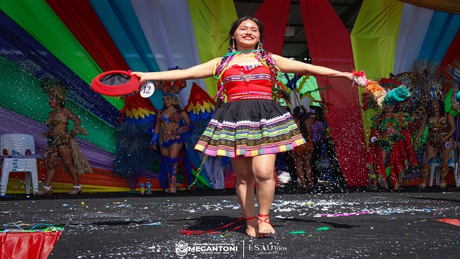 Representante de la Comunidad de Segakiato es la "Miss carnaval 2024"