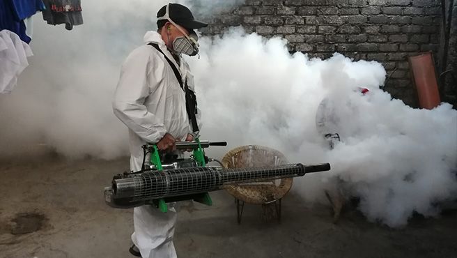 Minsa y Diresa Áncash visitaron más de 14 000 viviendas de Casma y Coishco para realizar el control larvario contra el dengue