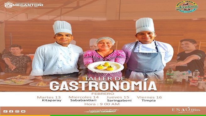 Pr贸ximo taller de Gastronom铆a