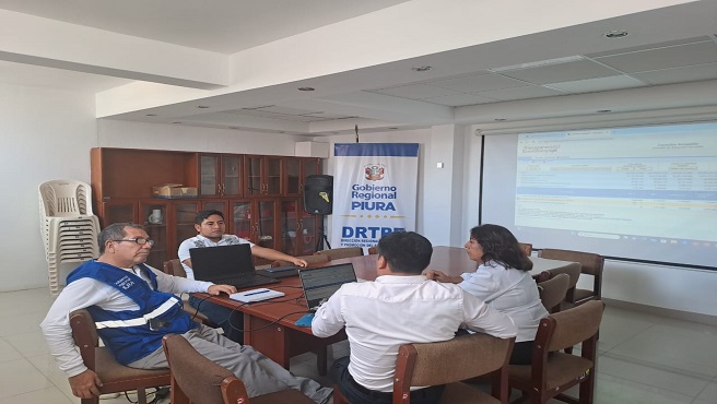 DRTPE Piura se reunió con representantes del Ministerio de Trabajo y Promoción del Empleo del Perú, para ver temas de Presupuesto, como: El uso correcto del mismo, como acceder a ellos.